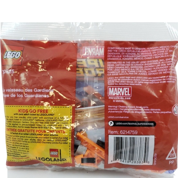 🖤LEGO Marvel SuperHeroes 30525 The Guardians' Ship Polybag Retired New & Sealed - Picture 5 of 7